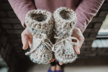 Load image into Gallery viewer, Wool Blend Slippers - fossil