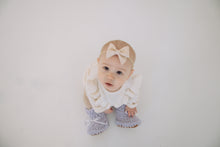 Load image into Gallery viewer, Fleece Slippers - Lavendar Sparkle