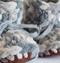 Load image into Gallery viewer, Fleece Slippers - thunderstruck