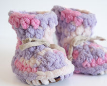 Load image into Gallery viewer, Fleece Slippers - cotton candy