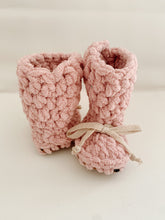Load image into Gallery viewer, Fleece Slippers - Rose Sparkle

