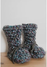 Load image into Gallery viewer, Wool Blend Slippers - stormy
