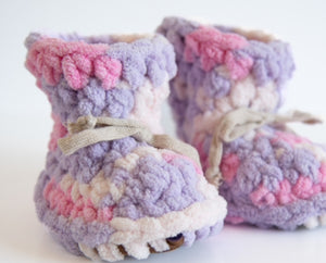 Fleece Slippers - cotton candy